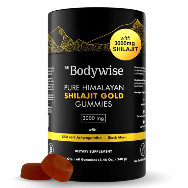 Bodywise Pure Himalayan Shilajit Gold Gummies